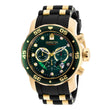 Invicta Pro Diver Quartz Chronograph Green Dial 48 mm Men's Watch