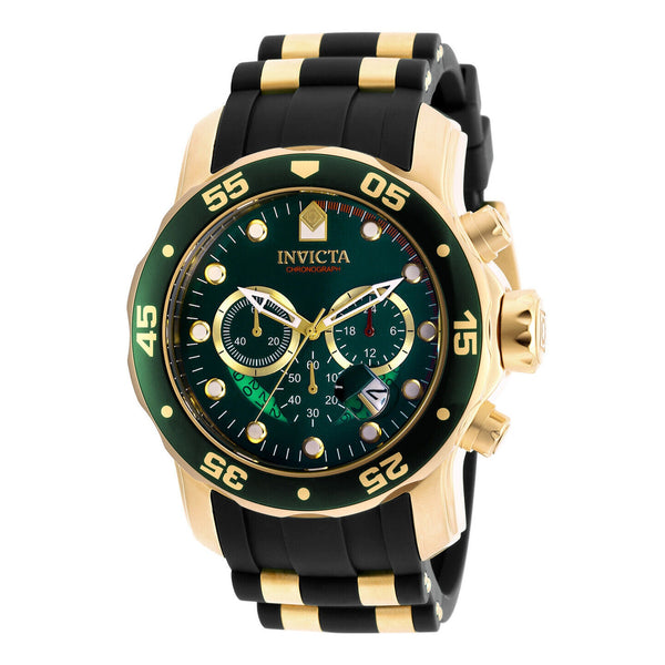 Invicta Pro Diver Quartz Chronograph Green Dial 48 mm Men's Watch