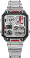 Citizen Men's Star Wars Vintage Ana-Digi Quartz Stainless Steel Watch, Rectangular