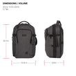SwissGear Hybrid Travel Laptop Backpack 22 in - Heather Gray