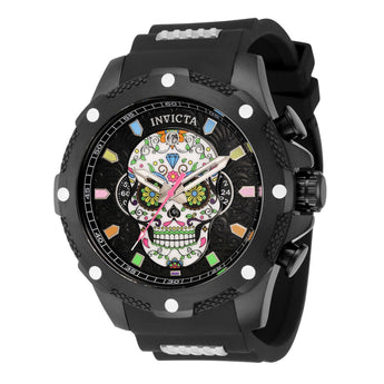 Invicta I-Force Dia De Los Muertos Men's Watch - 50mm, Black, Steel 43751 NEW