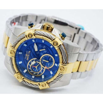 Invicta Men's 'Bolt' Quartz Chronograph Stainless Steel Casual Watch