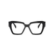 Prada PR 09ZV Black Women's Eyeglasses Frames 51/17/140 -black 19-3911tcx