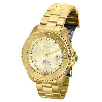 Invicta Grand Diver Automatic Men's 47mm Gold Blue Dial Pro Diver Watch