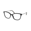Prada Eyeglasses Frames PR 07WV 1AB1O 52-17-140 Black