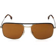 Carrera 152/S J5G/K1 Polarized Brown Lenses Square Men's Sunglasses 145