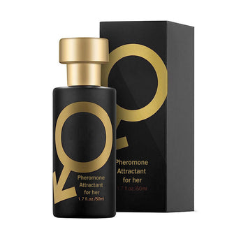 Golden Lure Pheromone spray for Arousal, Pheromone Lure spray for Her Arousal, Pheromone Lure for Her Men Cologne for Arousal, spray de feromonas para atraer y excitar a los hombres.