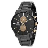 Invicta X Montres Prestige Men's Gold/Black Watch 46mm MPW-0119