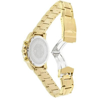 Invicta Specialty Men's quartz chronograph blue dial watch- 45mm, Gold 13785