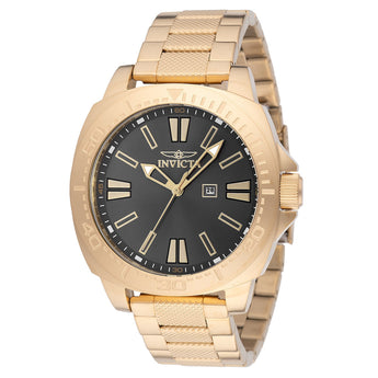 Invicta Speedway Quartz Gold Dial Men's Watch 46 mm