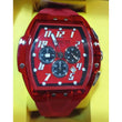 Invicta Men's Watch S1 Rally 47mm Quartz Chronograph Red Silicone Strap Date