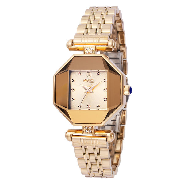 Montres Prestige X Invicta Women's 28mm Gold Steel Quartz Watch