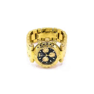 Invicta Subaqua Swiss Ronda Z60 Caliber 47mm Gold Bezel mens watch