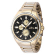 Invicta Sea Vulture Men's Watch - Quartz 46Mm Chron, Black Dial Gold, Steel