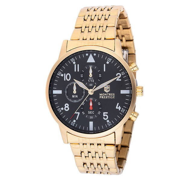 Invicta X Montres Prestige Pilot Gold/Black Men's Watch 42mm MPW-0079 New!