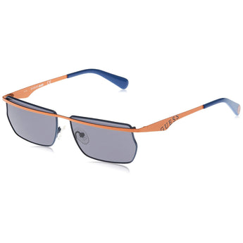 Guess GU8208 42A Blue Orange Metal Sunglasses Frame 57-14-140 Guess X JBalvin