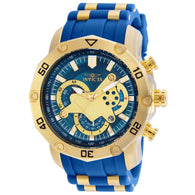 Invicta Men's Watch Pro Diver Scuba Quartz Chronograph Analog Blue Dial 22798