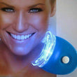 50 Pcs Mouth Teeth Bleaching Whitening Blue White LED Light with Batteries