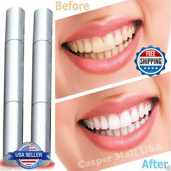 2 Pcs Ultimate Strength Tooth Bleaching Gel Mint Flavor Teeth Whitening Pen