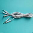 4 PCS ELECTRODE LEAD WIRES Cables for Digital Massager TENS 3.5 mm with 4 pins.