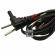 4 Pcs Reusable Black Electrode Lead Wires for Intensity 10 Tens 2500 3000 EMS.
