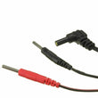 4 Pcs Reusable Black Electrode Lead Wires for Intensity 10 Tens 2500 3000 EMS.