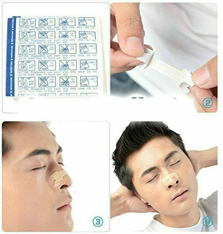 120 Pcs Flexible Non-Woven Large/Tan Nasal Strips Better Breathe Reduce Snoring