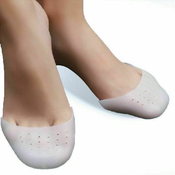 2 x Finger Protector Silicone Gel Pointe Toe Cap Cover Pads Protectors Feet Care