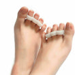 4 Pcs Toe Straightener Aid Pain Relief Hammer Claw Mallet Soft Gel Toe Separator