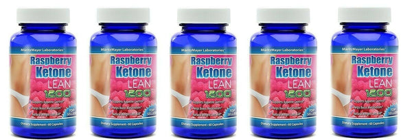5 Bottles Raspberry Ketone Lean Advanced Weight Loss Supplement MaritzMayer