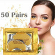 Crystal Collagen Gold Anti Dark Circle Wrinkles Under Eye Patches Mask 50 Pairs
