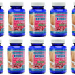10 Bottles Raspberry Ketone Lean Advanced Weight Loss Supplement Capsules 1200mg