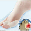 Unisex Foot Care Aid Ease Pain Relief Big White Toe Bunion Spreader Silicone Gel.