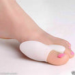 Unisex Foot Care Aid Ease Pain Relief Big White Toe Bunion Spreader Silicone Gel.