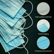 50 Pcs Non-Medical Disposable 3-Ply Earloop Mouth Cover Face Mask New in The box