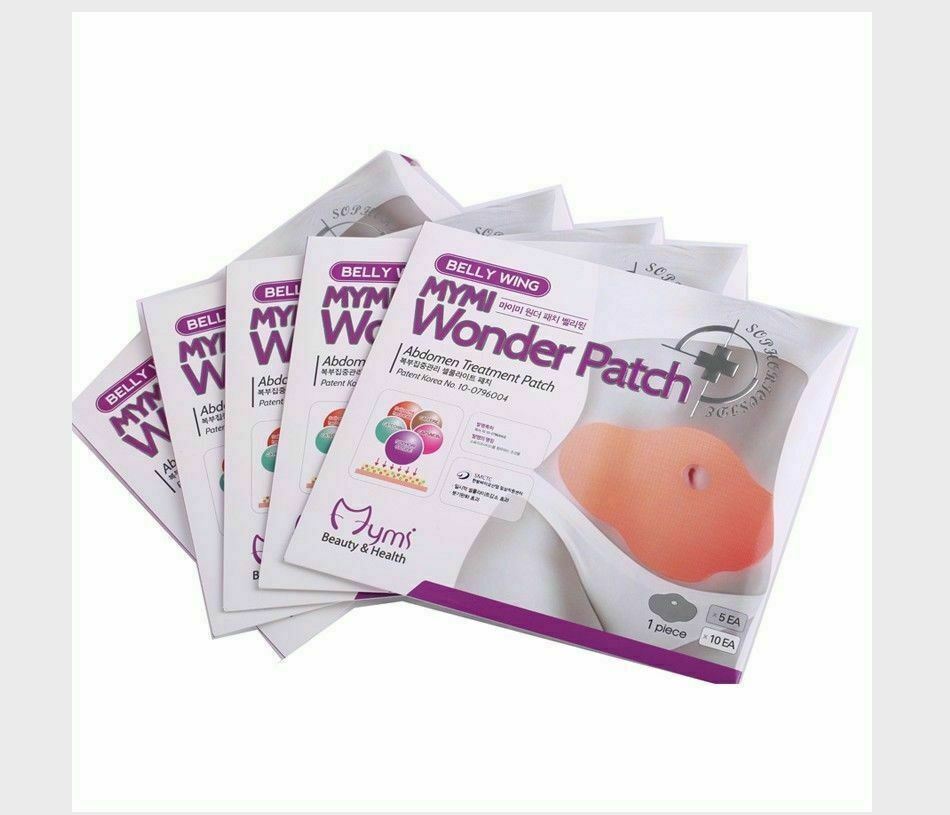 100 Pcs MYMI Korea Wonder Belly Abdomen Burn Fat Wing Weight Lose ...