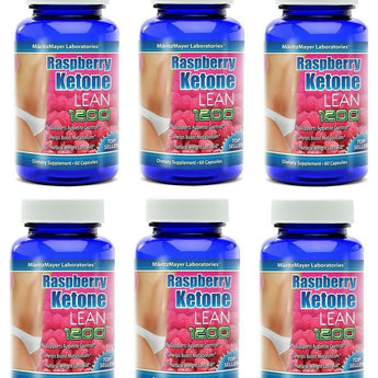 6X MaritzMayer Raspberry Ketone Lean Advanced Weight Loss Supplement 60 Capsules
