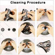 2 Cotton Face Mask With 2 Filters Washable Reusable Activated Carbon respirator