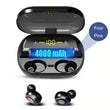 4000mAh Mini Wireless TWS Earphone Bluetooth Headphone IPX7 Waterproof Earbuds