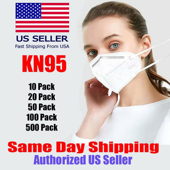 10 Pcs KN95 5 Layer Protection Respirator Breathable Non-Woven Face Mask Cover