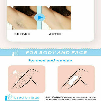 Pansly Herbal Gentle Hair Spray Nourish Permanent Hair Growth Inhibitor