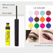 12 Colors Liquid Assorted Long Lasting Waterproof Make Up Matte Eyeliner Set