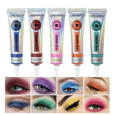 6 Set Handaiyan Matte Color Single Long Lasting Eyeshadow Gel Cream 15ml Each