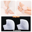 Unisex Heel Protectors Insoles Cracked Heels Feet Care Socks Sleeve Silicone Gel