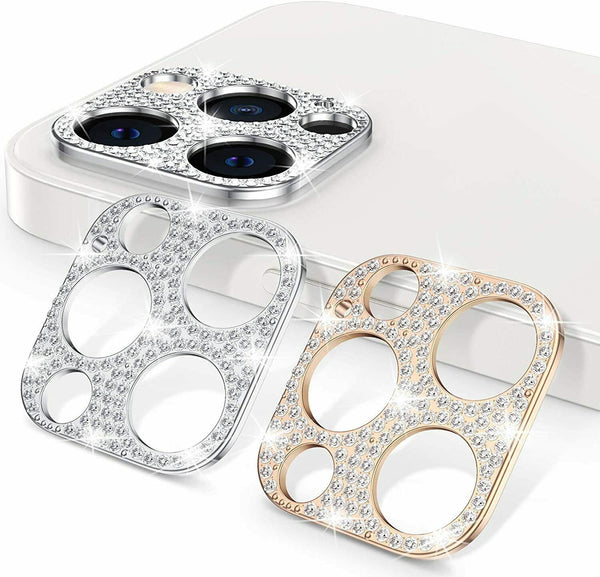 1 PK Camera Screen Protector Bling Glitter Diamond For iPhone 13 12 11 Pro Max
