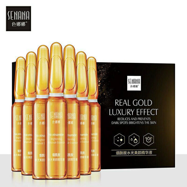 Senana Niacinamide Ampoule 7-Piece Serum  Skin Whitening, Hydratting Anti-Aging