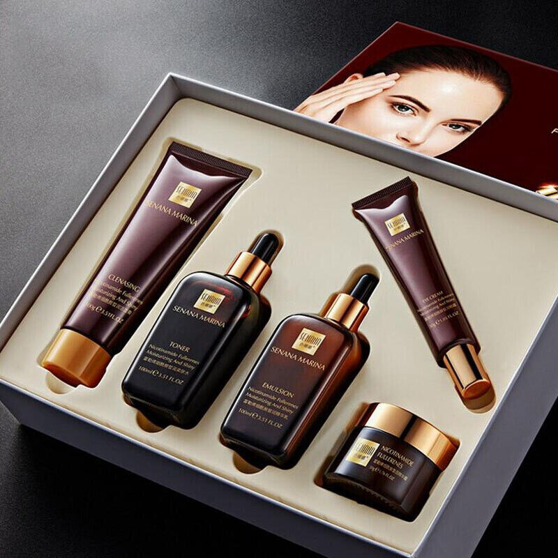 Fullerene Nicotinamide Skin Care Set Moisturizing Hydrating Cream