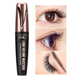 4D Pure Silk Fiber Lash Mascara [Ultra Black Volume and Length], Longer & Thicker Eyelashes, Waterproof, Long Lasting, Instant & Very Easy to Apply, Smudge-proof, Hypoallergenic, Cruelty & Paraben Free VeniCare