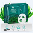 10 PCS Seaweed Sheet Mask, Smooth and Purify Skin whitening Acne Exfoliating